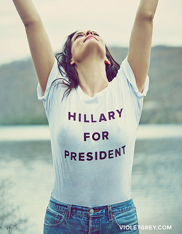 Hillary for President t-shirts